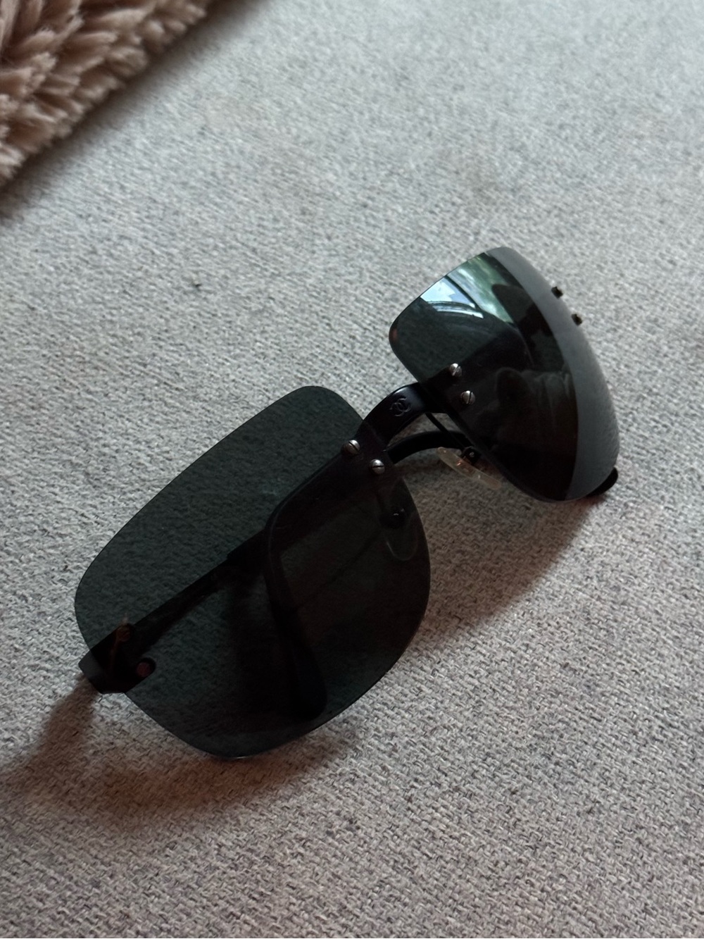 Vintage Chanel Oversized Sunglasses